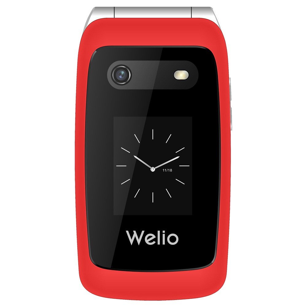 T310 4G Flip Tuşlu Cep Telefonu Kırmızı